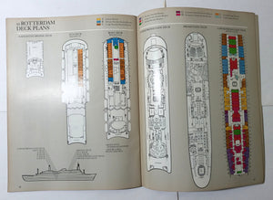 Holland America Rotterdam Veendam Volendam 1983 Caribbean Brochure - TulipStuff