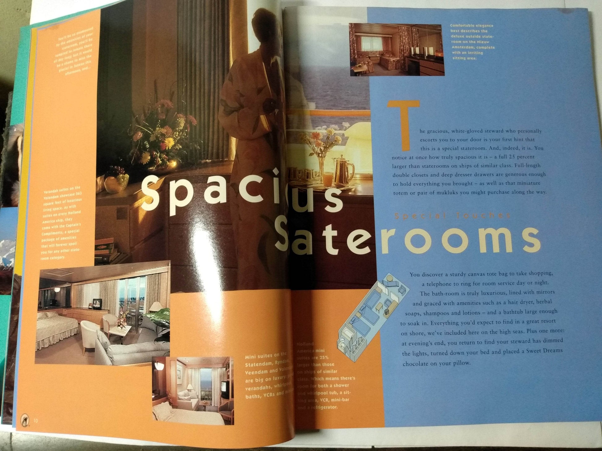 Holland America Cruises And CruiseTours 2000 Alaska Brochure - TulipStuff