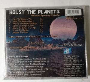 Gustav Holst The Planets Melbourne Symphony Orchestra Serebrier Album CD 1996 - TulipStuff