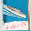 Home Lines ss Homeric Brochure Canada 1955 ex-Mariposa - TulipStuff