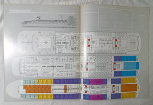 Home Lines mv Atlantic 1983 New York Bermuda 7-Day Cruises Brochure - TulipStuff