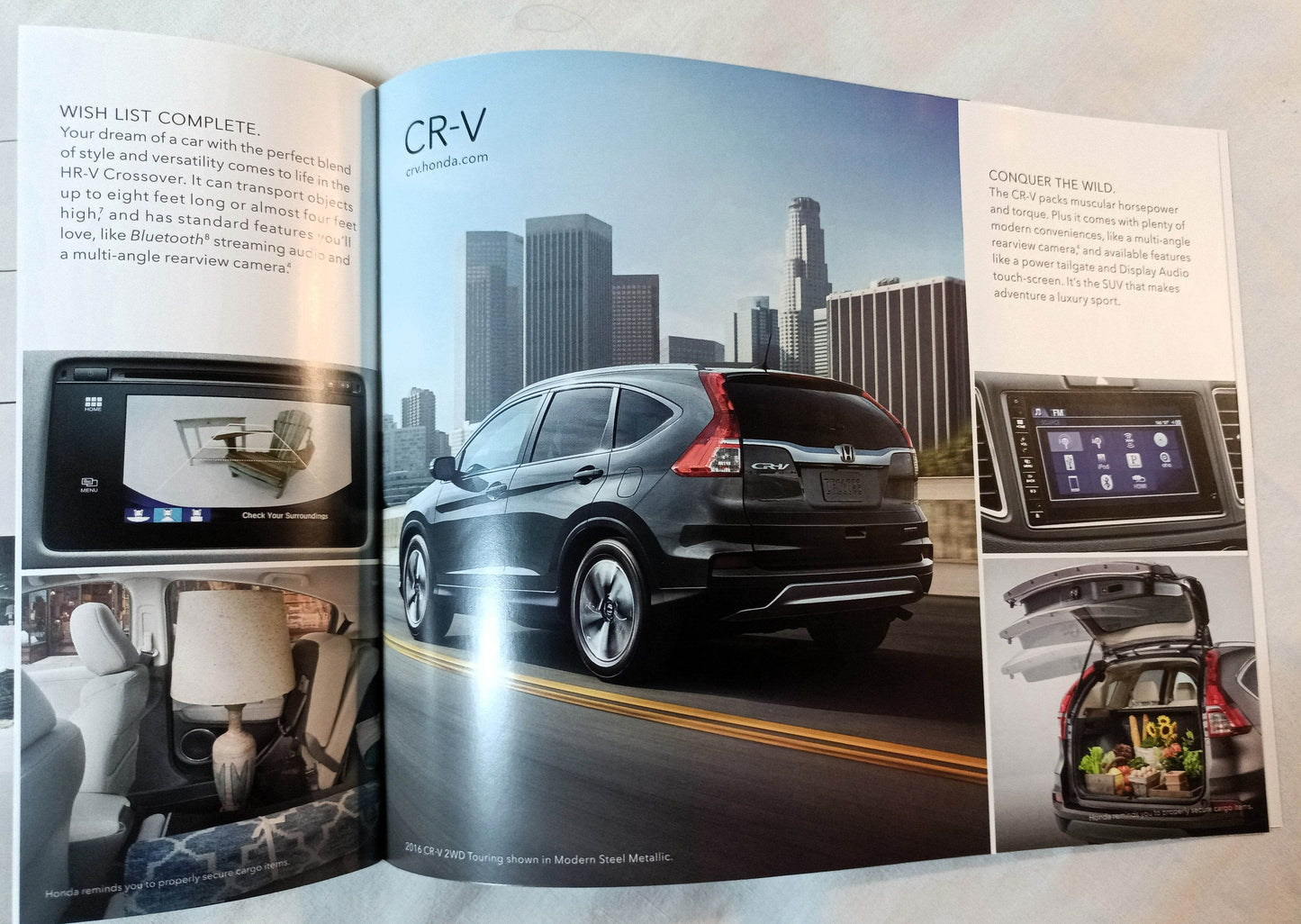 Honda 2017 US Full Line Dealer Sales Brochure Civic Accord HR-V CR-V - TulipStuff