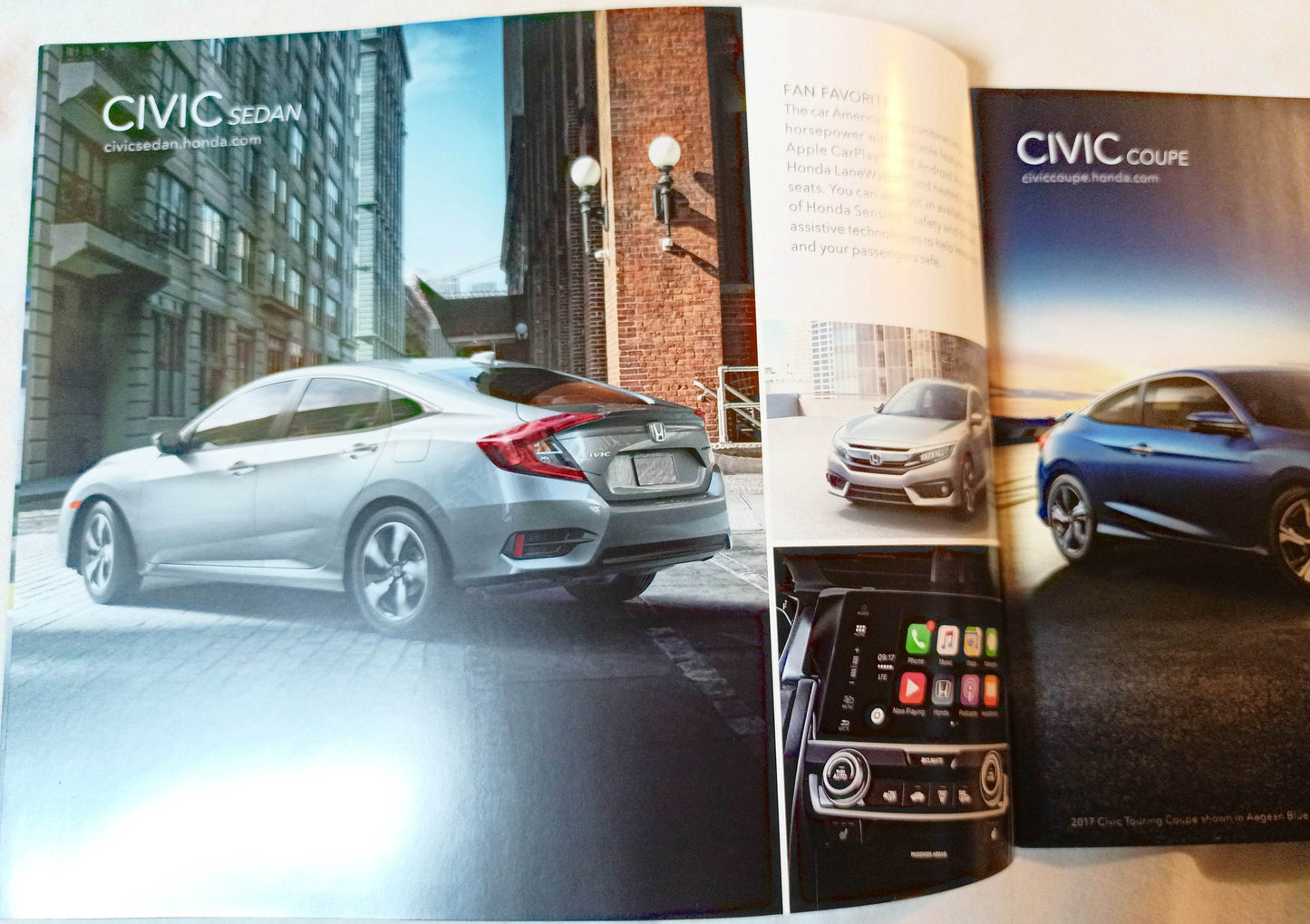 Honda 2017 US Full Line Dealer Sales Brochure Civic Accord HR-V CR-V - TulipStuff