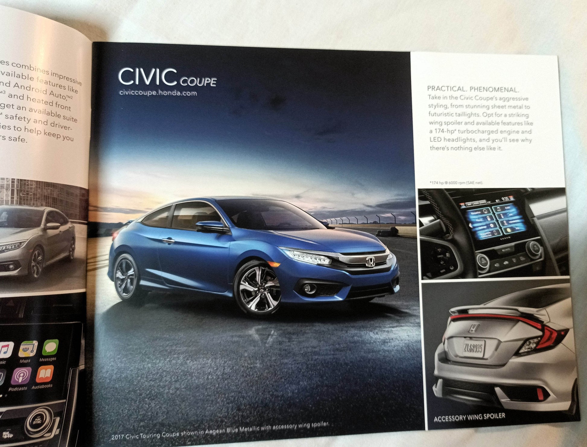 Honda 2017 US Full Line Dealer Sales Brochure Civic Accord HR-V CR-V - TulipStuff