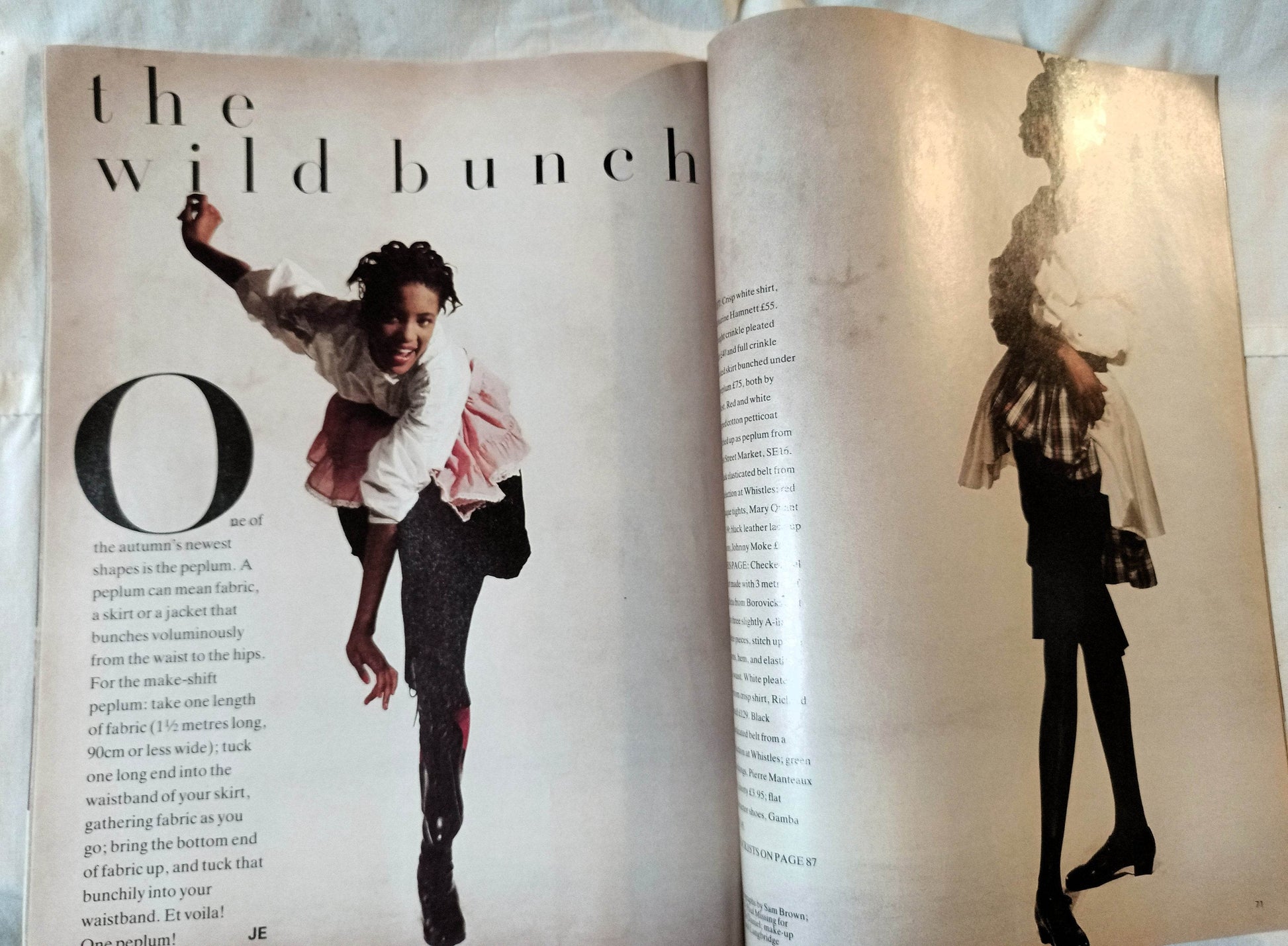 Honey Magazine September '86 Final Issue David Bowie Interview Fashion - TulipStuff