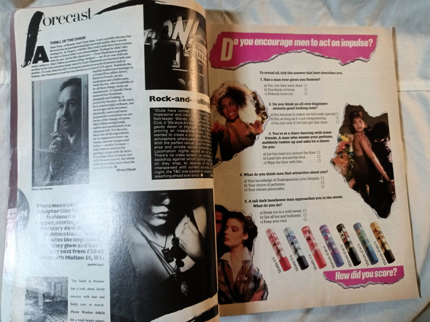 Honey Magazine September '86 Final Issue David Bowie Interview Fashion - TulipStuff
