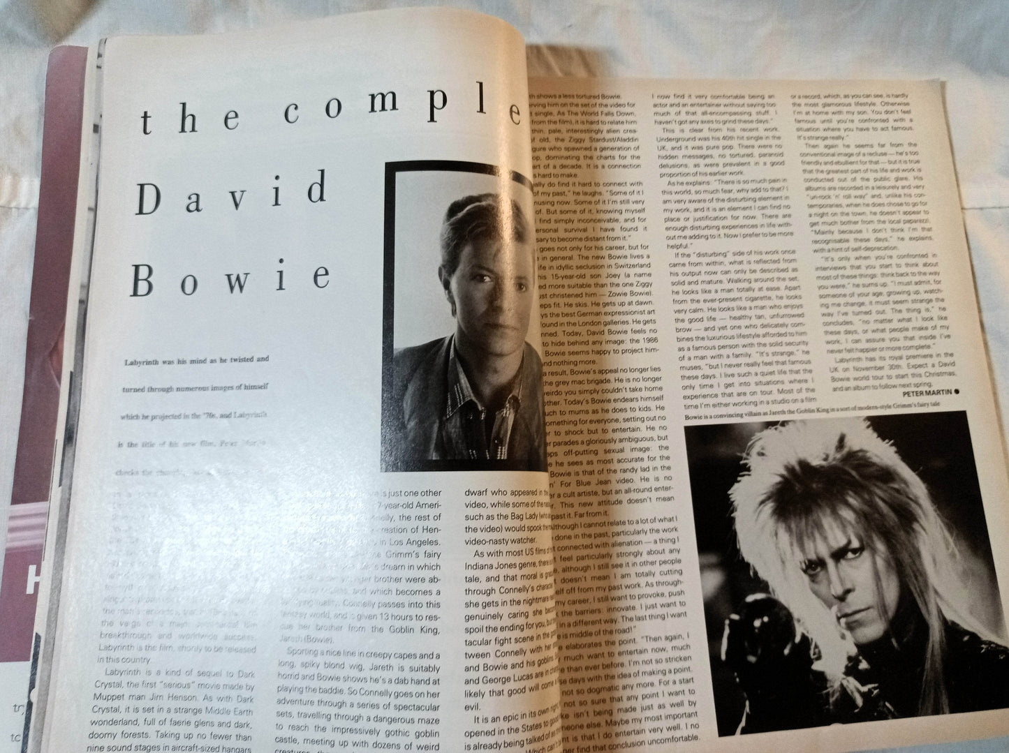 Honey Magazine September '86 Final Issue David Bowie Interview Fashion - TulipStuff