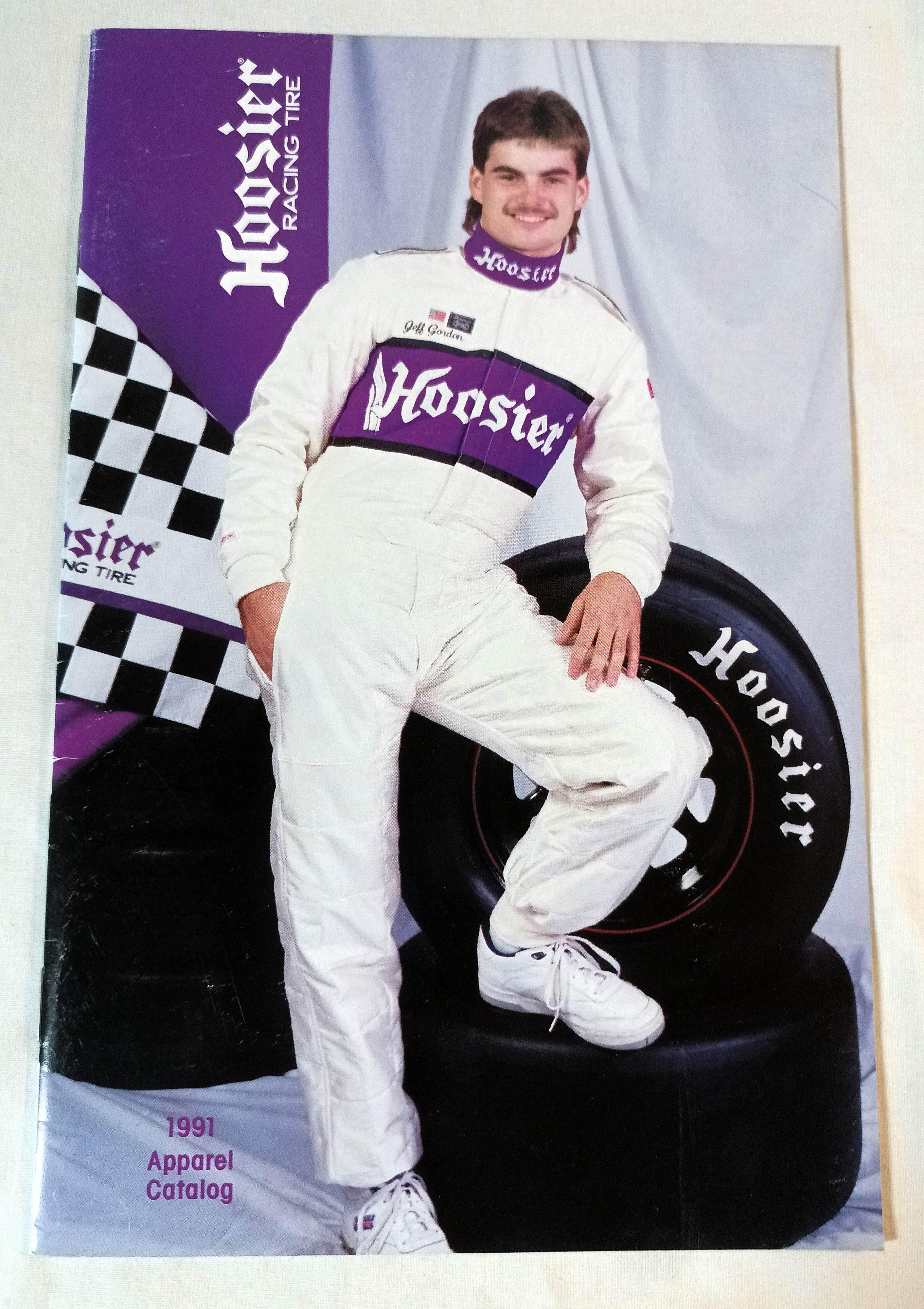 Hoosier Racing Apparel Hoosier Racing Tire 1991 Apparel Catalog Jeff Gordon – TulipStuff