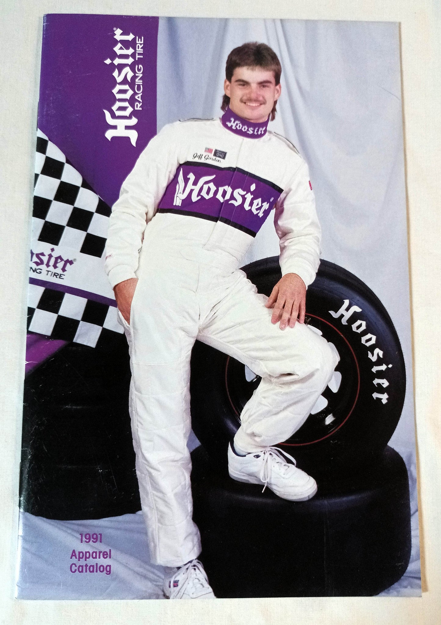 Hoosier Racing Tire 1991 Apparel Catalog Jeff Gordon - TulipStuff