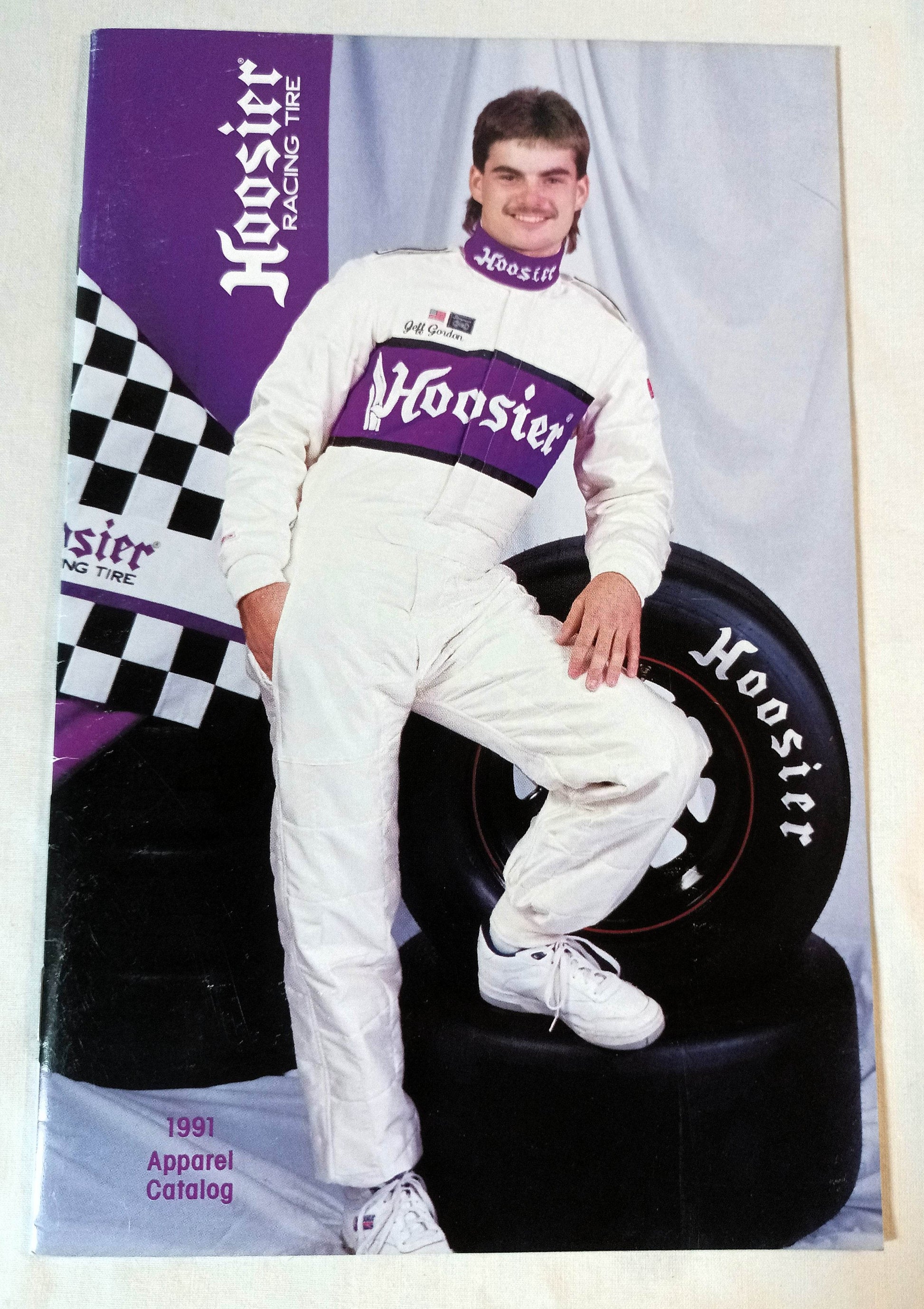 Hoosier Racing Tire 1991 Apparel Catalog Jeff Gordon - TulipStuff