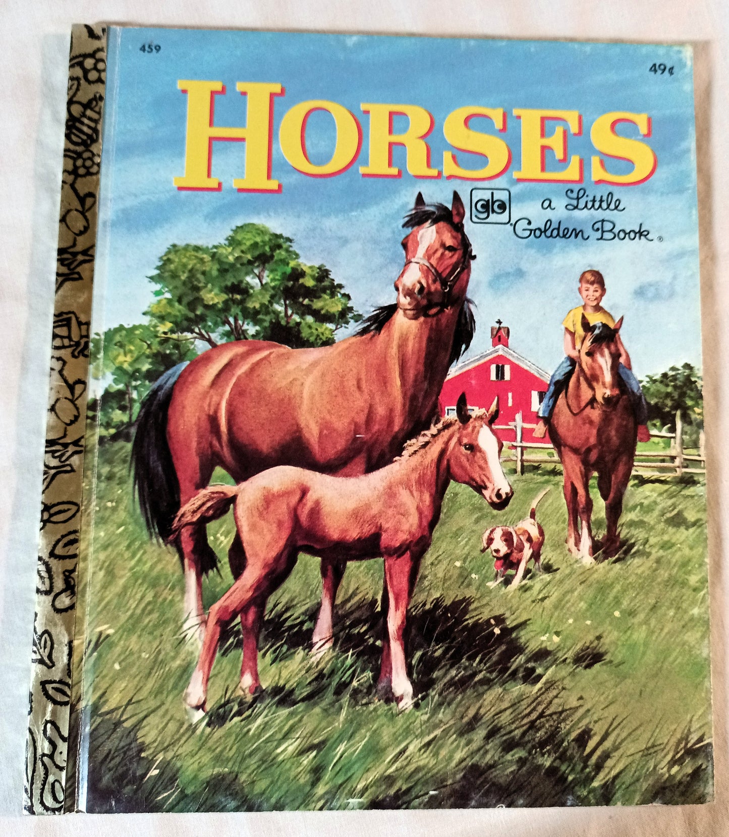Horses Little Golden Book Blanche Chenery Perrin 1976 - TulipStuff