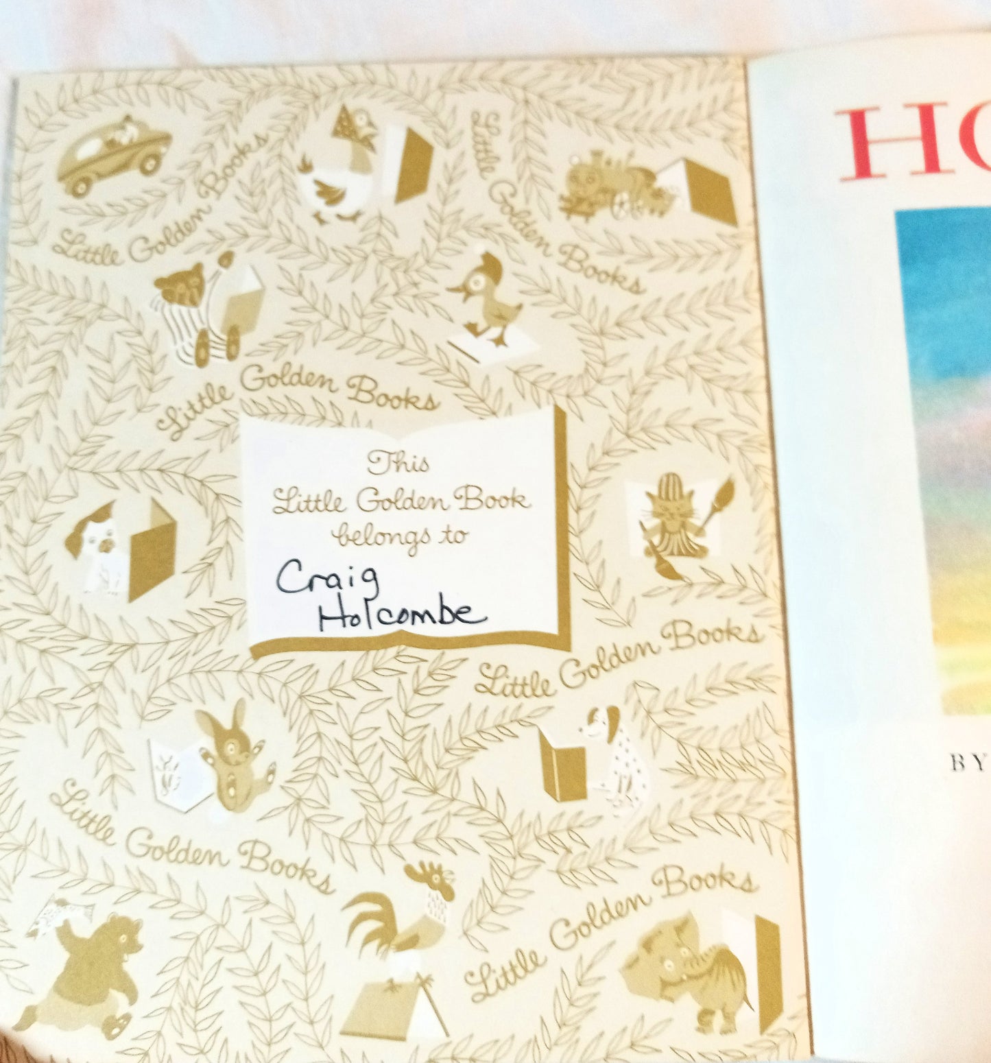 Horses Little Golden Book Blanche Chenery Perrin 1976 - TulipStuff