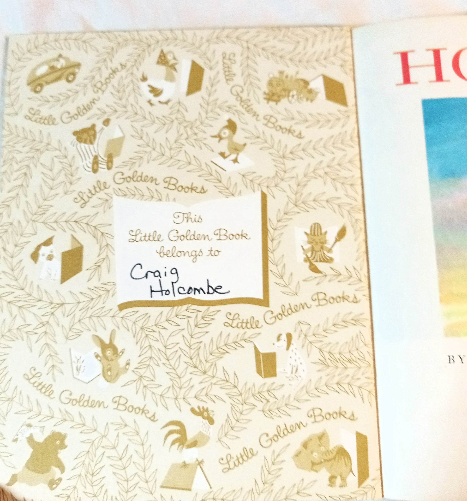 Horses Little Golden Book Blanche Chenery Perrin 1976 - TulipStuff