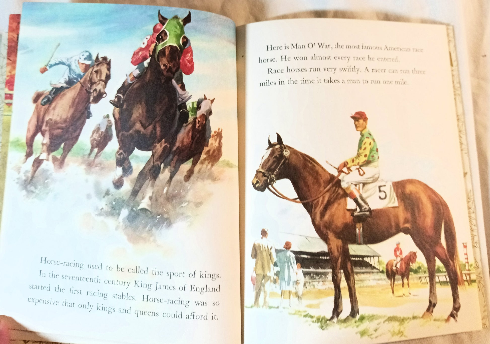 Horses Little Golden Book Blanche Chenery Perrin 1976 - TulipStuff