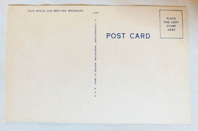 Sheraton Hotel (Hotel Bancroft) Worcester Mass Linen Postcard 1940's - TulipStuff