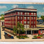 Hotel Bristol Cumberland/Moore St Bristol Virginia Linen Postcard 1940's - TulipStuff