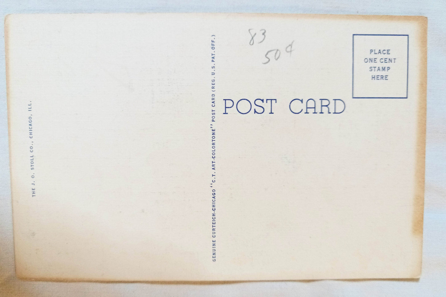 Hotel LaSalle Chicago Loop Illinois Early 1940's Linen Postcard - TulipStuff