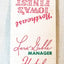 Hotel President Downtown Waterloo Iowa Matchbook Cover 1950's - TulipStuff