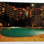Hotel Sol Caribe Night View Of Pool Cozumel Mexico 1970's Postcard - TulipStuff