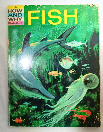 The How And Why Wonder Book Of Fish Geoffrey Coe Paperback 1963 - TulipStuff
