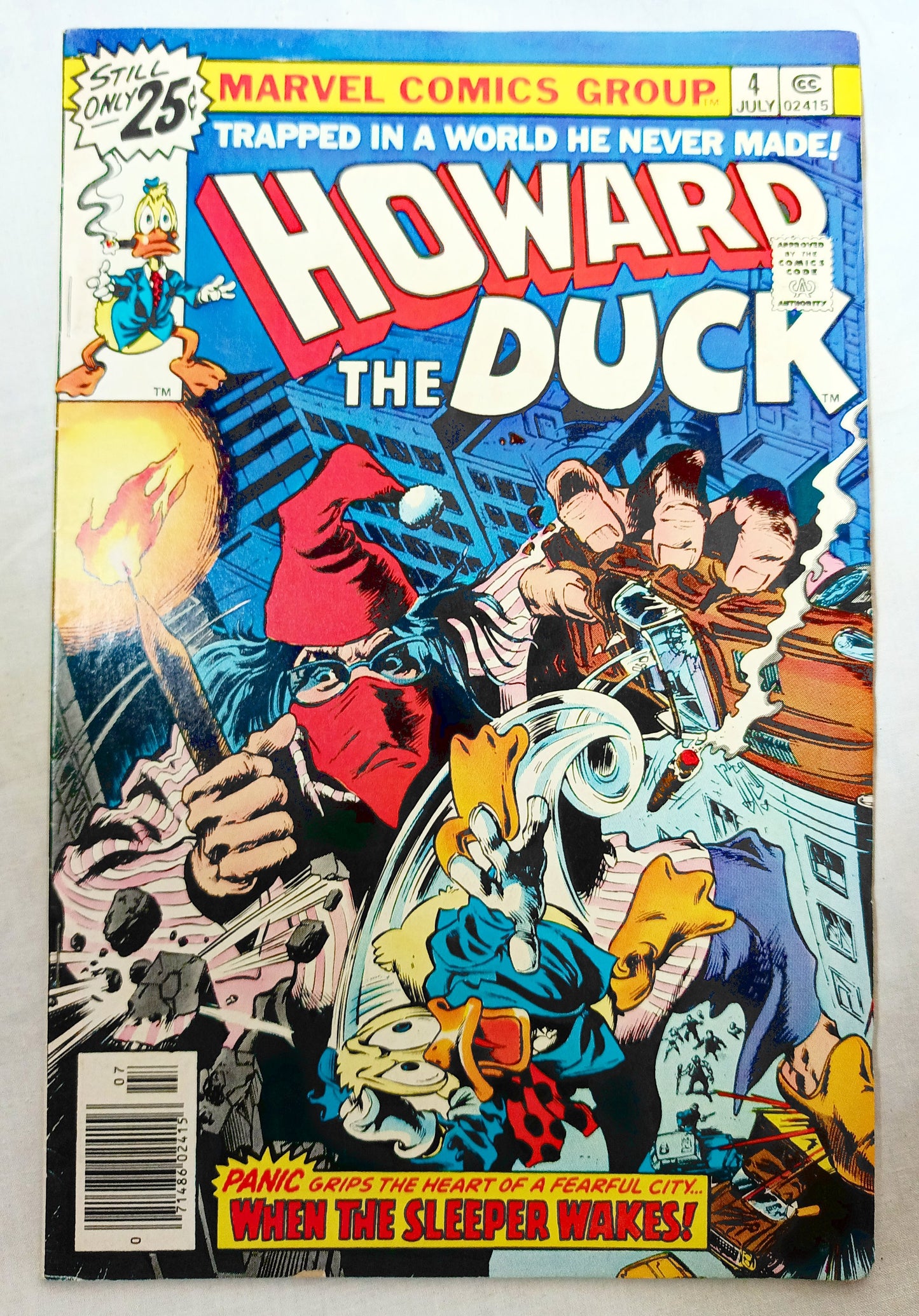 Howard the Duck issue #6 July 1976 The Sleep Of The Just Marvel - TulipStuff