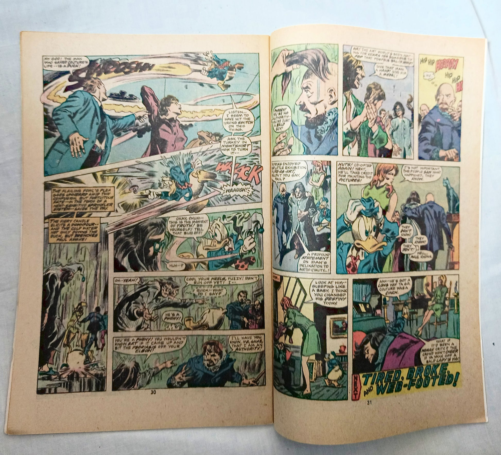 Howard the Duck issue #6 July 1976 The Sleep Of The Just Marvel - TulipStuff