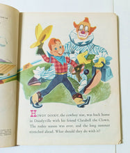 Load image into Gallery viewer, Howdy Doody&#39;s Circus Edward Kean Little Golden Book Hardcover 1950 - TulipStuff
