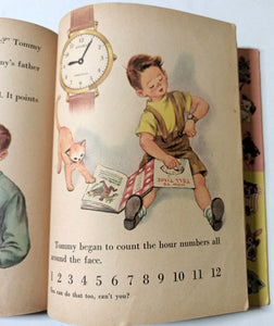 How To Tell Time Jane Werner Watson Little Golden Activity Book 1957 - TulipStuff