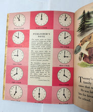 Load image into Gallery viewer, How To Tell Time Jane Werner Watson Little Golden Activity Book 1957 - TulipStuff
