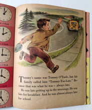 Load image into Gallery viewer, How To Tell Time Jane Werner Watson Little Golden Activity Book 1957 - TulipStuff
