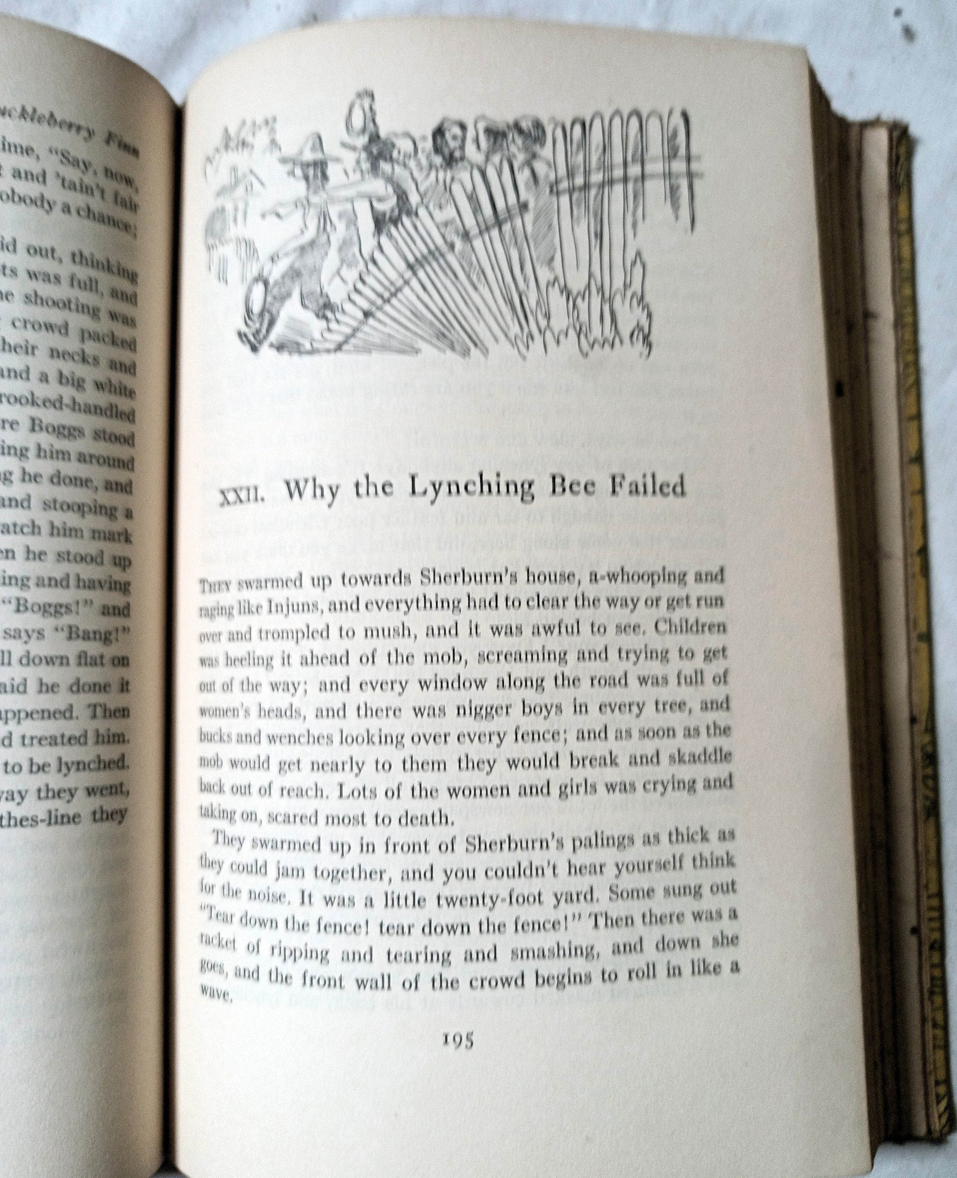 The Adventures Of Huckleberry Finn Mark Twain Hardcover 1947 - Tuliptuff