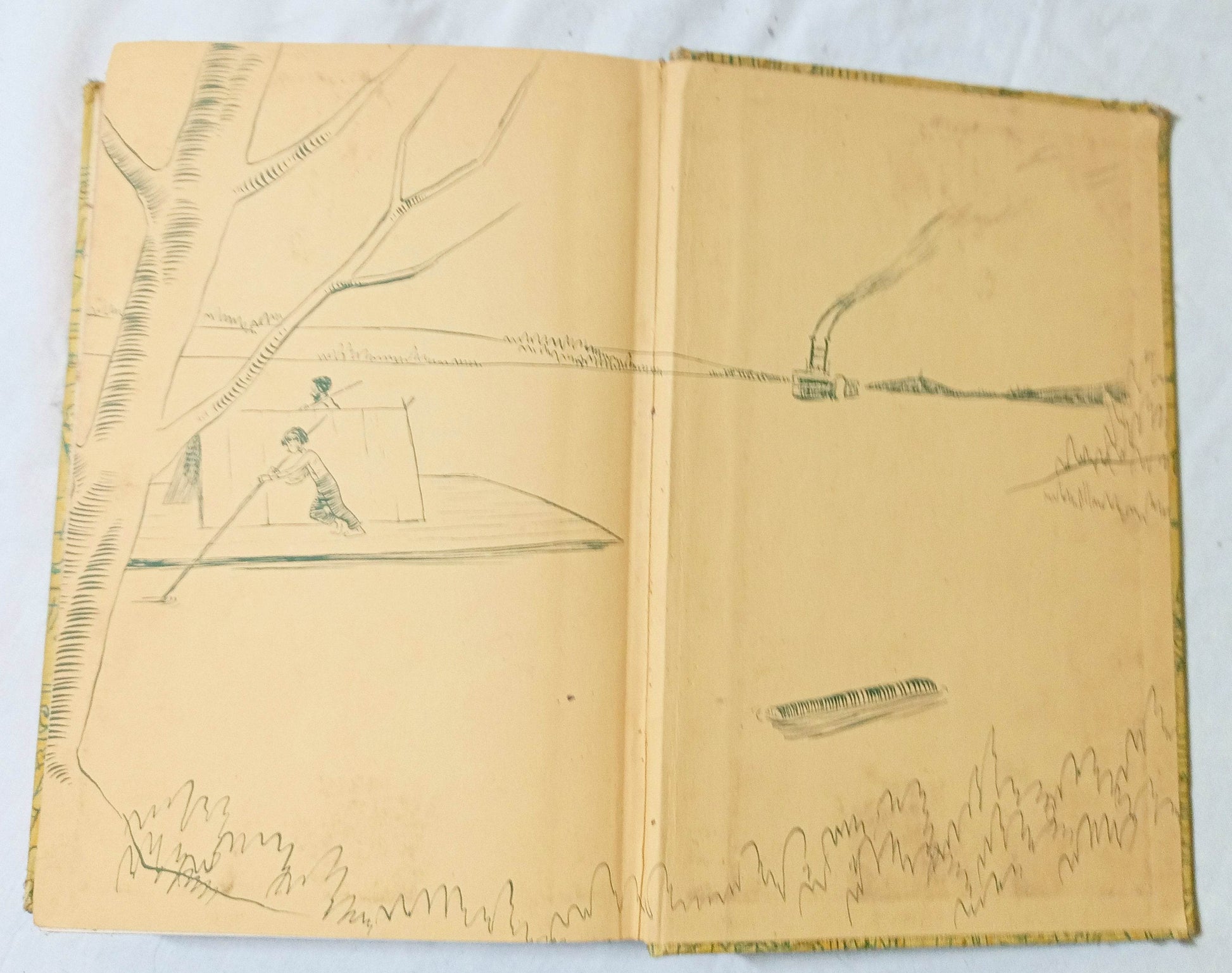 The Adventures Of Huckleberry Finn Mark Twain Hardcover 1947 - Tuliptuff