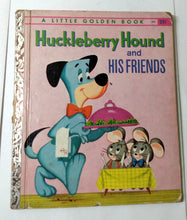 Load image into Gallery viewer, Huckleberry Hound And His Friends Little Golden Book Hardcover 1960 - TulipStuff
