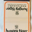 Hungry Tiger Restaurant And Seafood Oyster Bar Matchbook Cover 1980's - TulipStuff