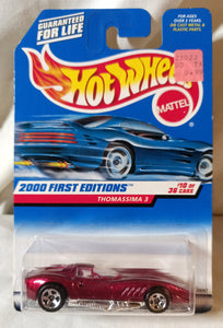 Hot Wheels 2000 First Editions Thomassima 3 Sports Car #070 - TulipStuff
