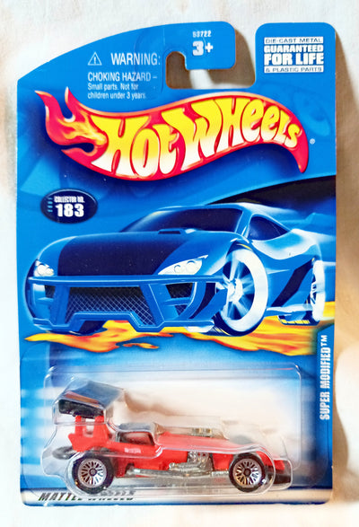 Hot Wheels 2001 Collector #183 Super Modified Race Car Orange - TulipStuff