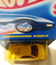 Load image into Gallery viewer, Hot Wheels Collector #227 Lamborghini Diablo Yellow 1994 uh - TulipStuff
