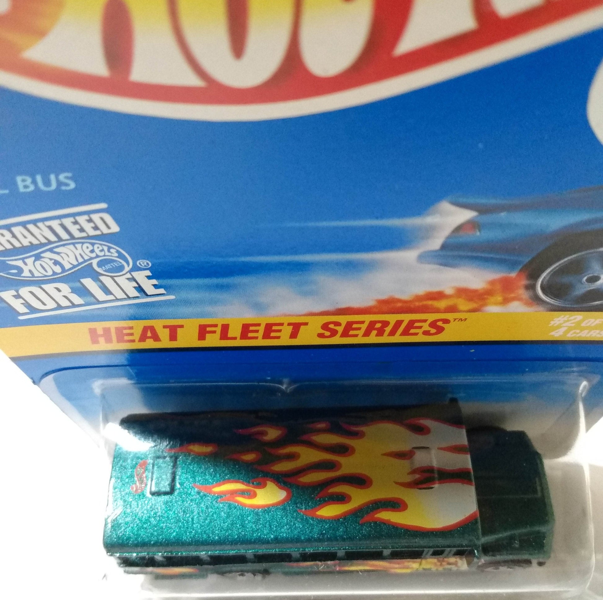 Hot Wheels Heat Fleet Series Collector #538 School Bus 1997 sp5 - TulipStuff