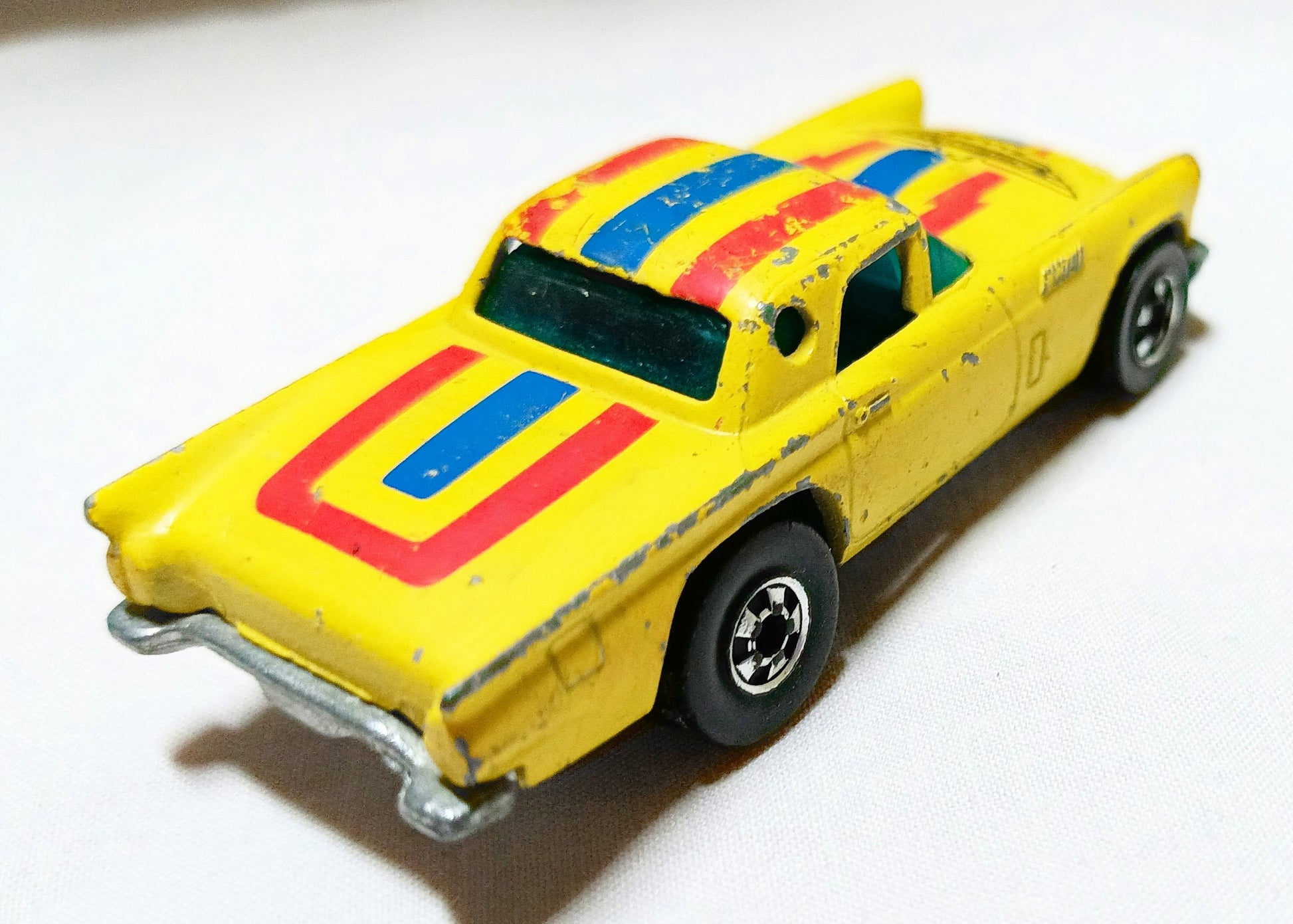 Hot Wheels 2013 '57 T-Bird Ford Thunderbird w/Porthole Hong Kong 1980 - TulipStuff