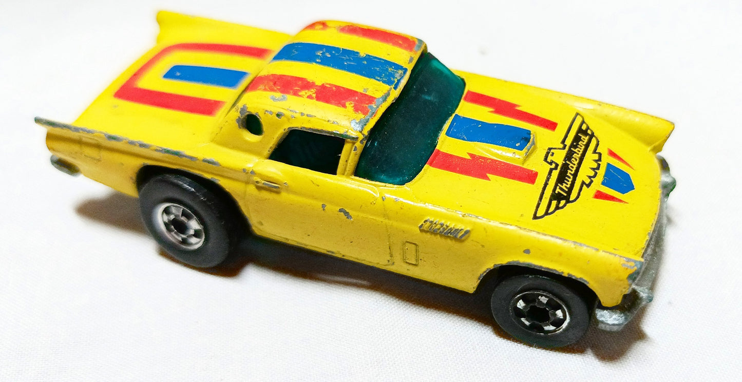 Hot Wheels 2013 '57 T-Bird Ford Thunderbird w/Porthole Hong Kong 1980 - TulipStuff