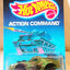 Hot Wheels 5025 Action Command Sting Rod Armored Car Olive 1988 - TulipStuff