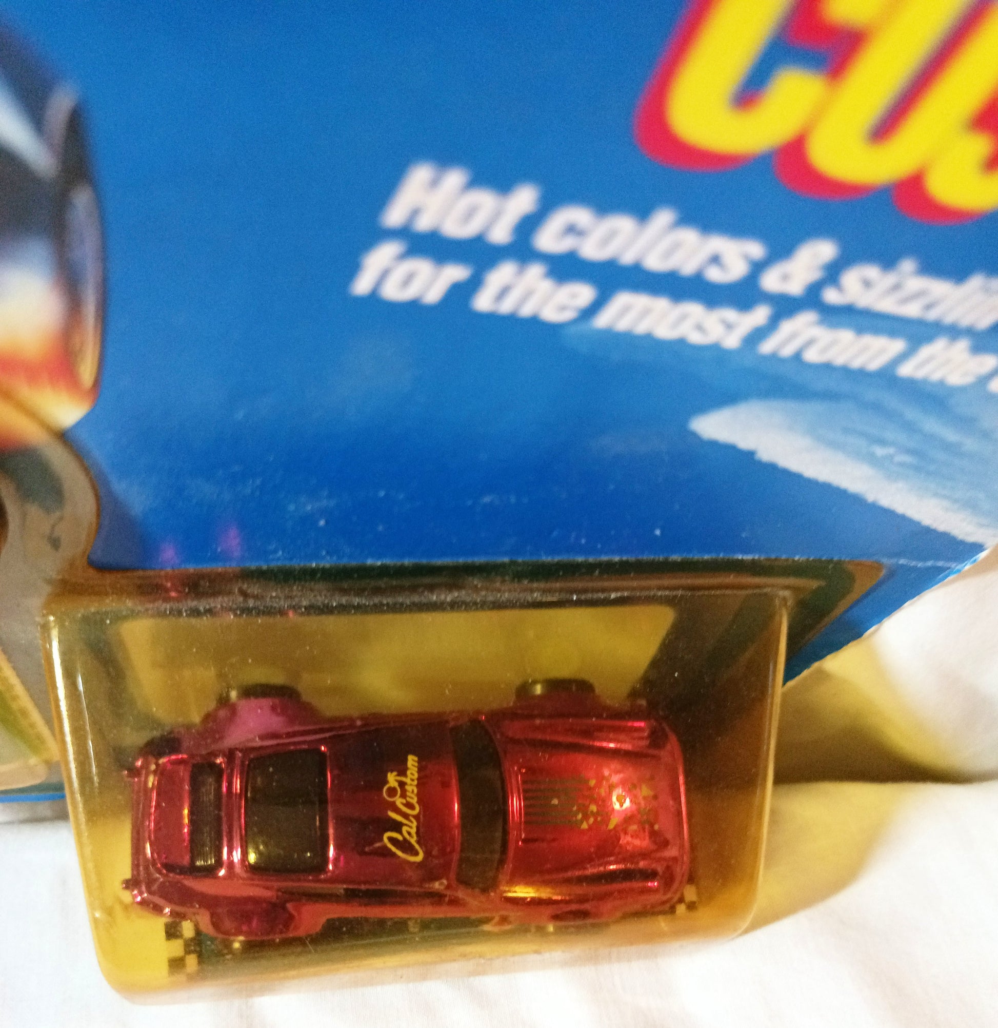 Hot Wheels California Custom Porsche P-911 Turbo Purple Chrome 1990 - TulipStuff