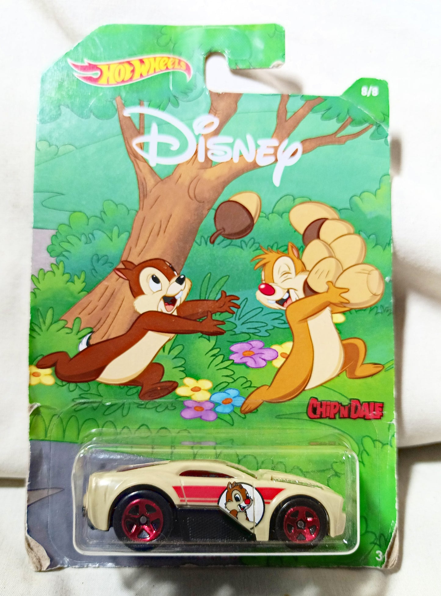 Hot Wheels 2019 Disney Mickey and Friends Series Chip N Dale Horseplay - TulipStuff