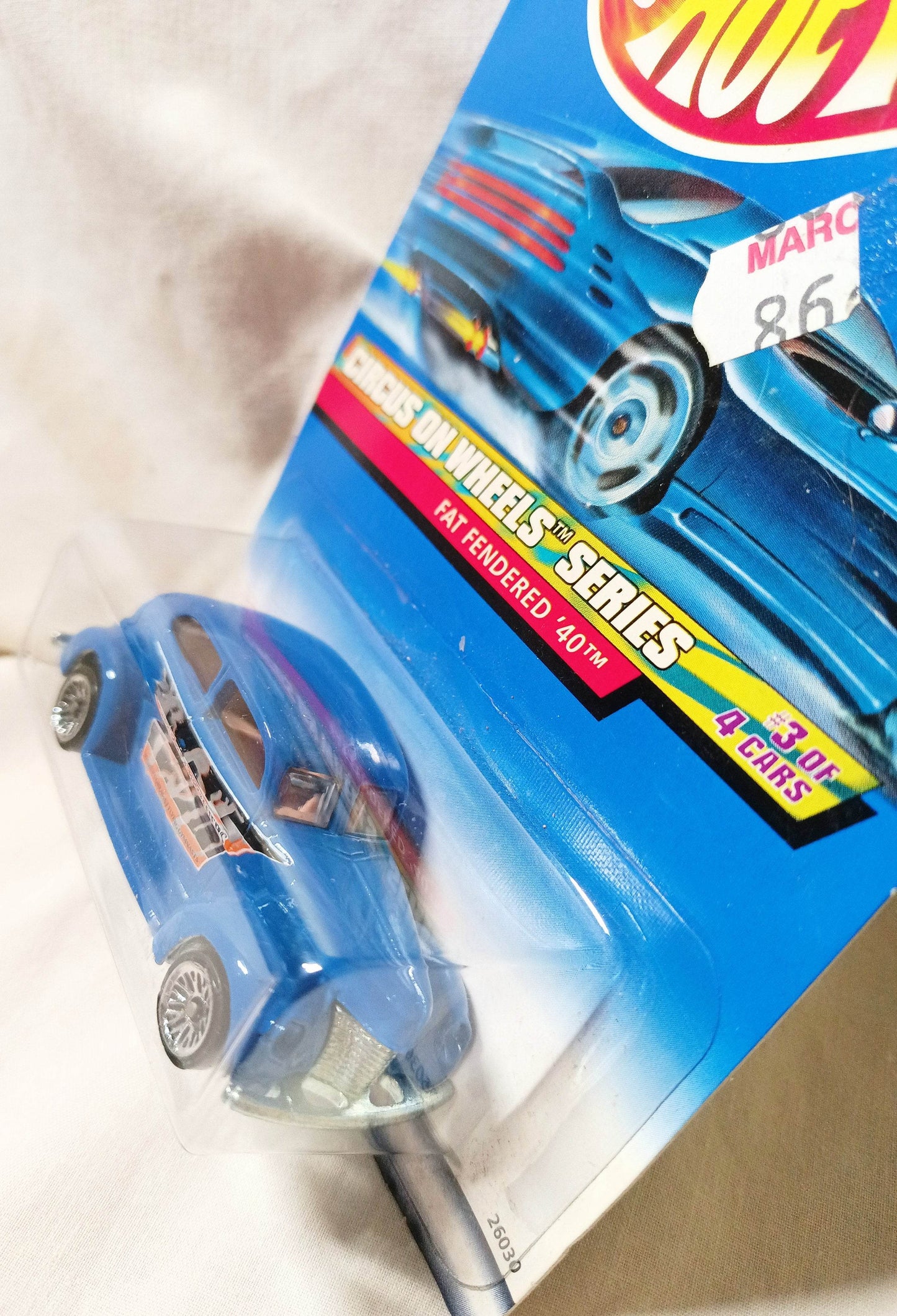 Hot Wheels Circus on Wheels Fat Fendered '40 Ford Sedan 2000 - TulipStuff