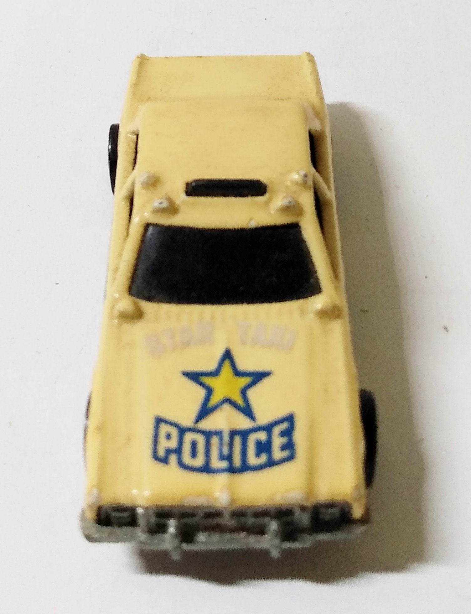 Hot Wheels Color Racers Sheriff Patrol / Taxi Color Changer 1989 - TulipStuff