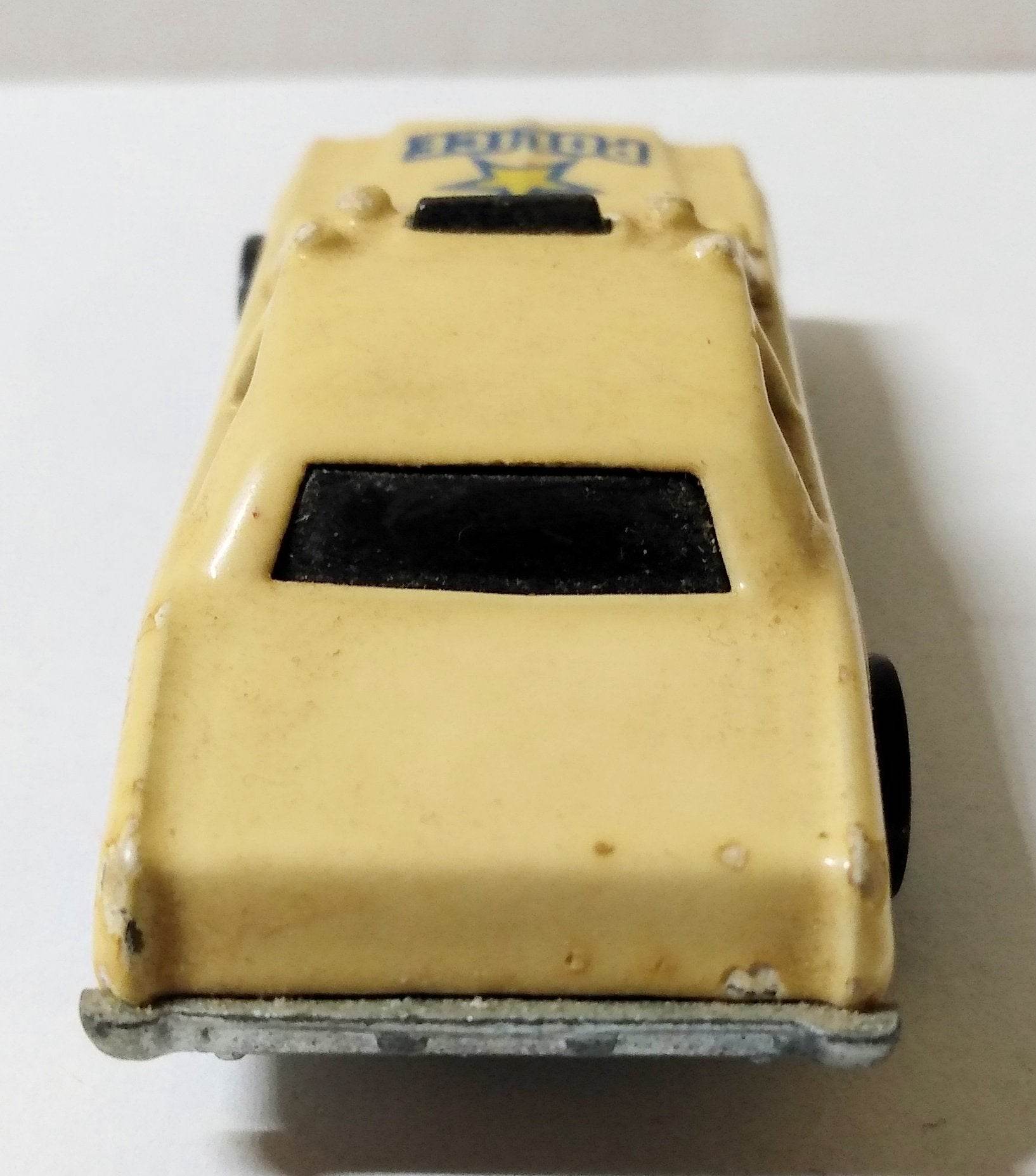 Hot Wheels Color Racers Sheriff Patrol / Taxi Color Changer 1989 - TulipStuff
