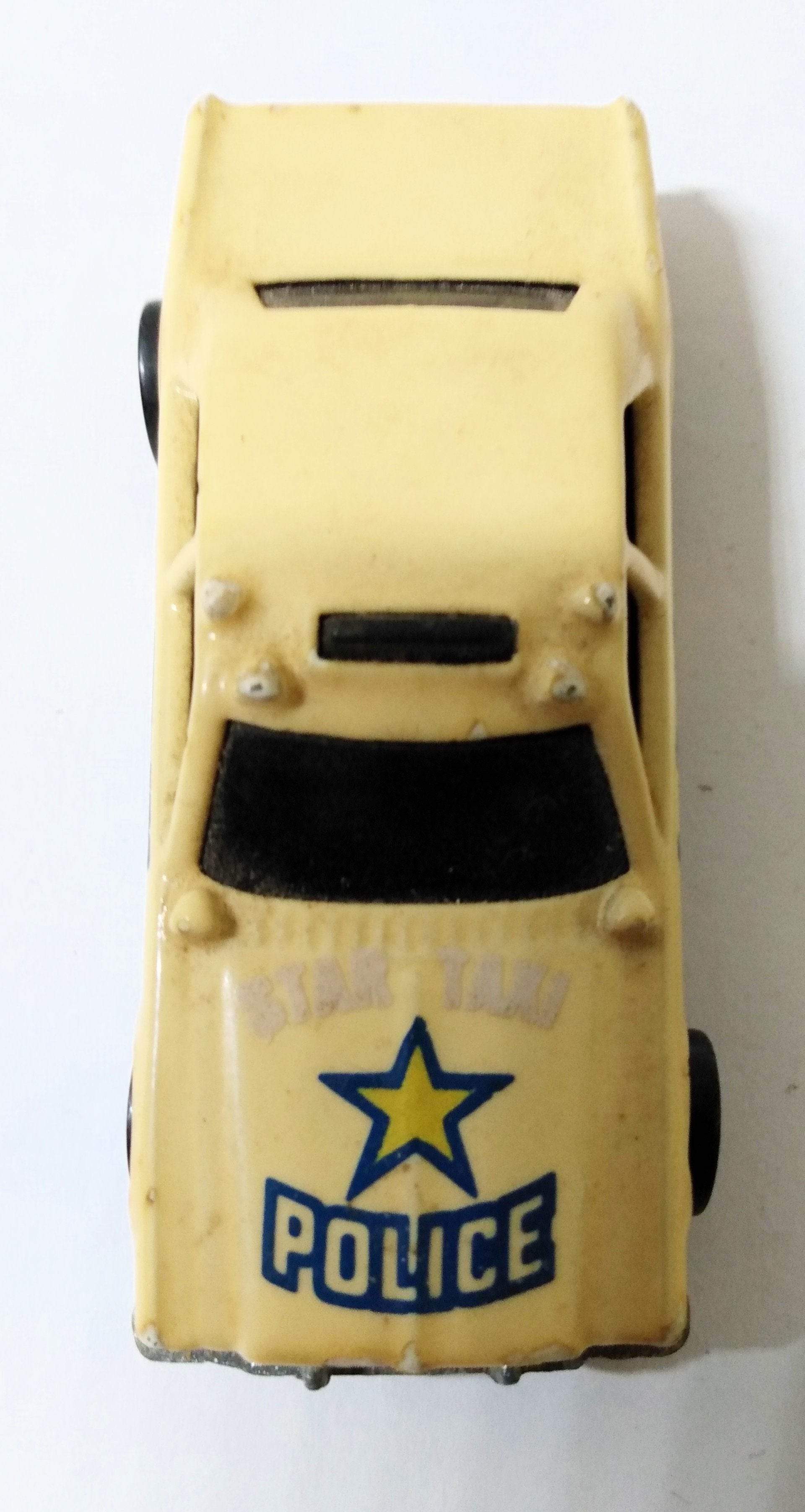 Hot Wheels Color Racers Sheriff Patrol / Taxi Color Changer 1989 - TulipStuff