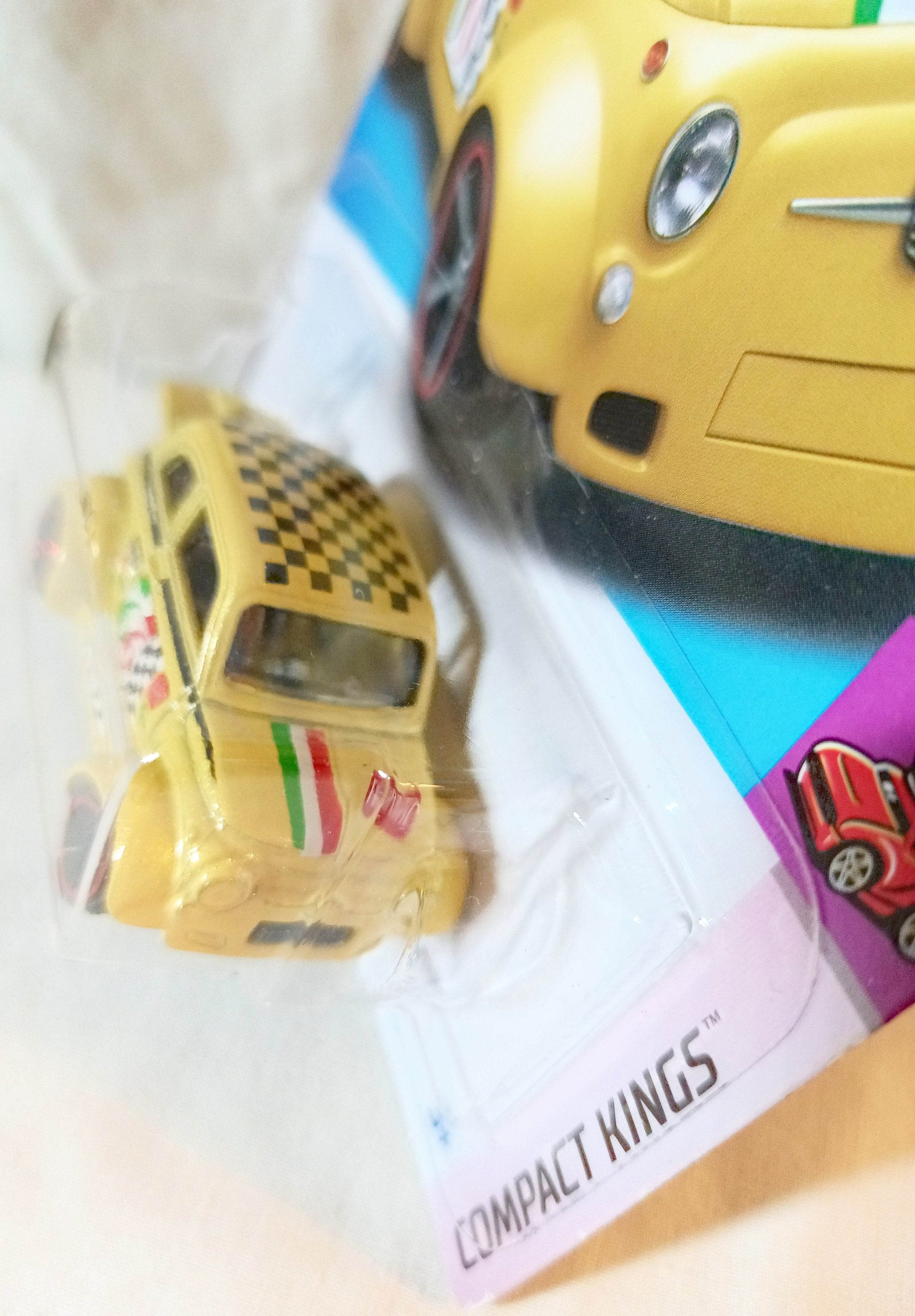 Hot Wheels 2024 60s Fiat 500D Modificado Race Car Compact Kings - TulipStuff