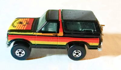 Hot Wheels #1690 Ford Bronco 4-Wheeler SUV Hong Kong 1981 - TulipStuff