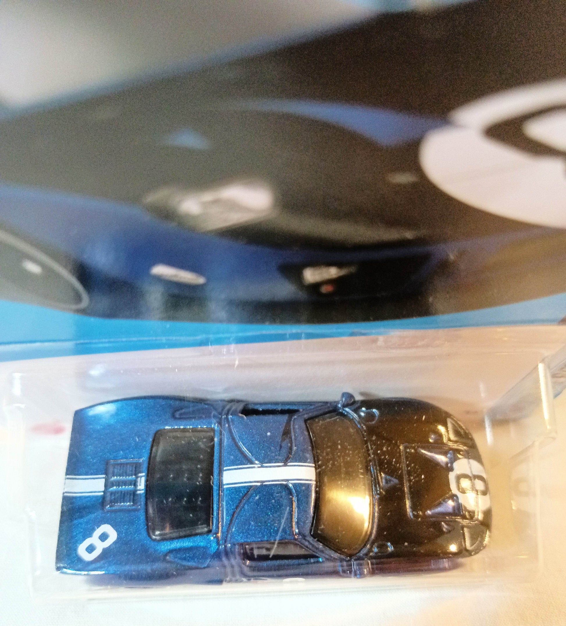 Hot Wheels 2024 Ford GT-40 Racing Car Factory Fresh Blue - TulipStuff